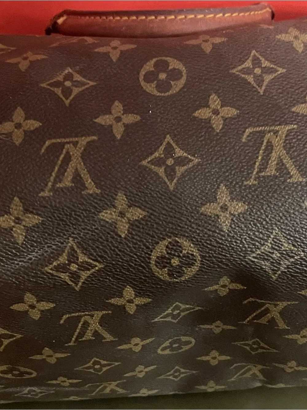 2 Pc Lot Louis Vuitton Monogram Speedy Bags Parts/Repair